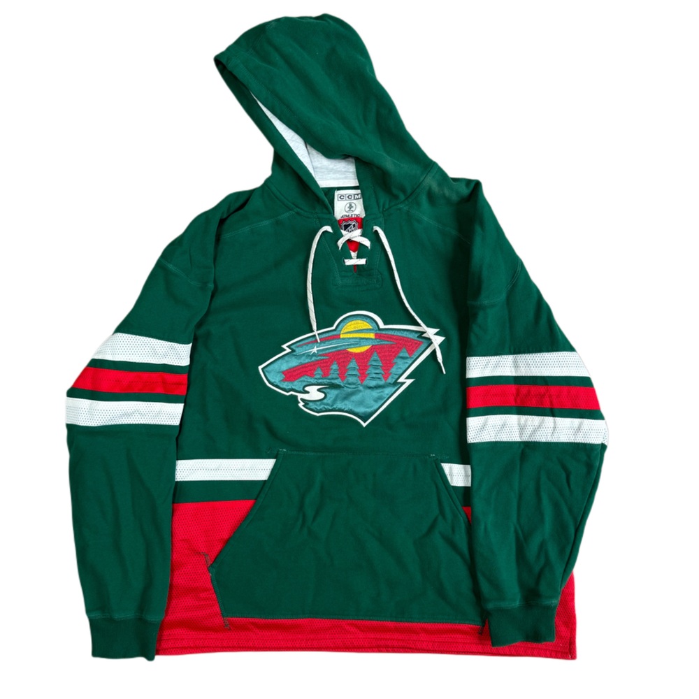 Minnesota Wild CCM Lacer Hoodie